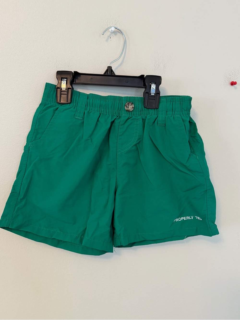 Properly Tied Green Mallard Shorts